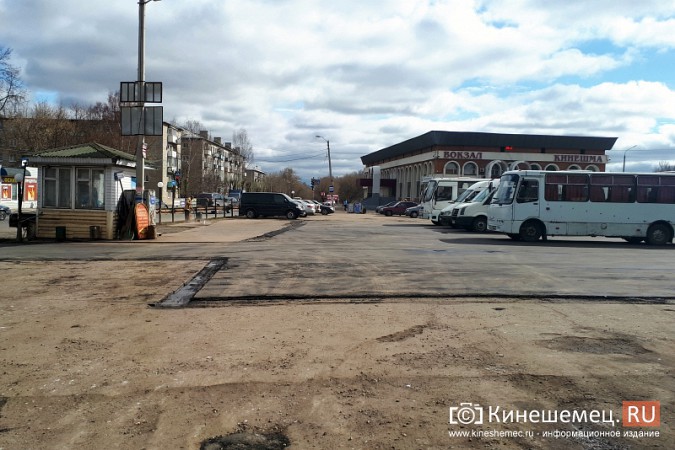 В Кинешме начали ремонтировать площадку у автовокзала фото 8
