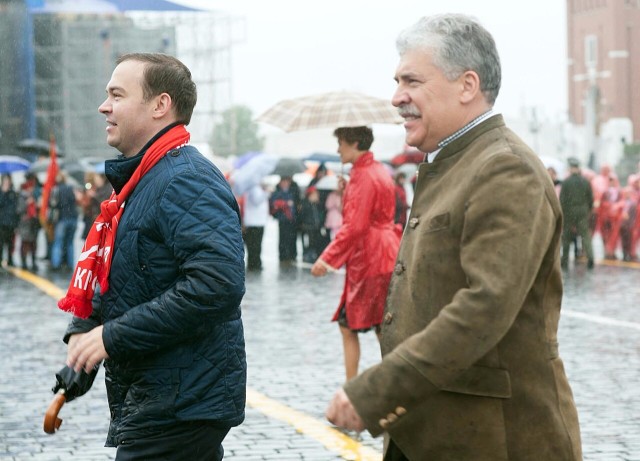 Павел Грудинин приветствовал кинешемских пионеров на Красной площади фото 4