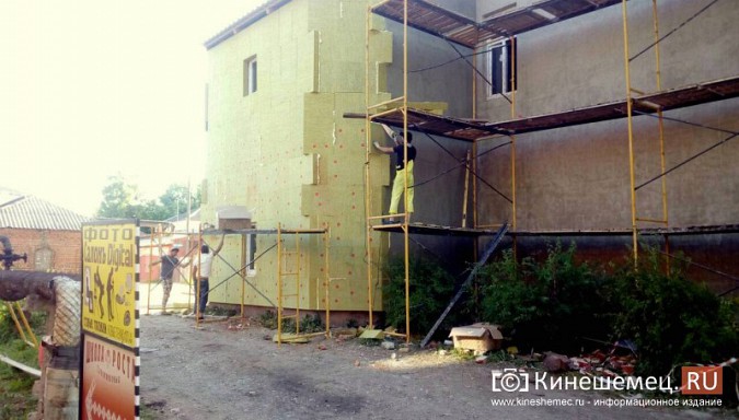 В Кинешме продолжается ремонт поликлиники им. Захаровой фото 2
