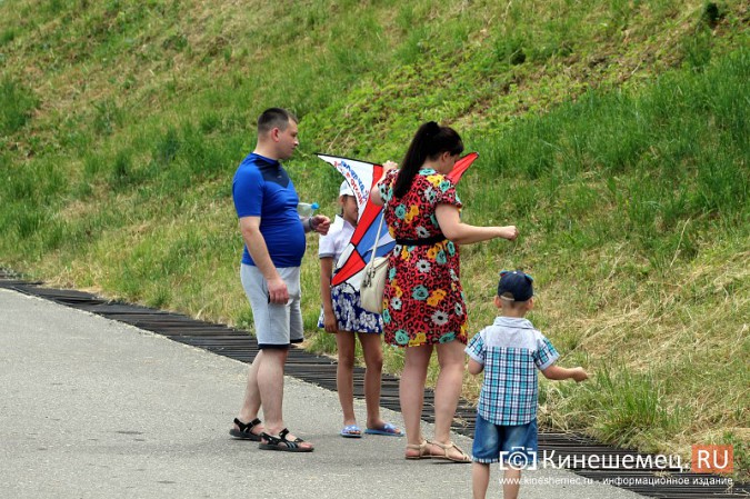 В День города в Кинешме прошел фестиваль воздушных змеев фото 58
