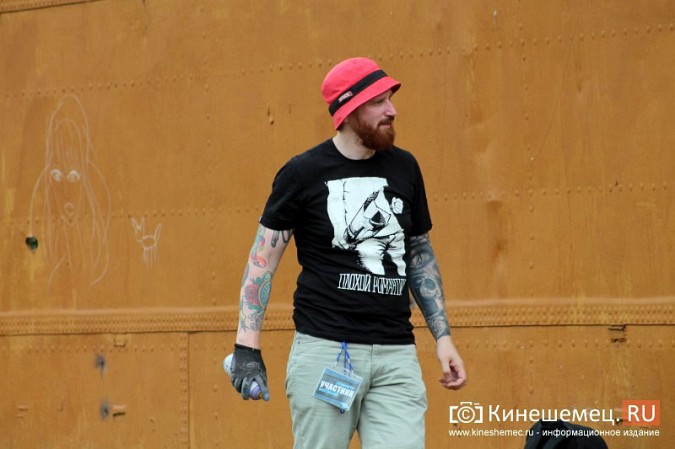 В Кинешме уличные художники разукрасили улицу Плесскую фото 7