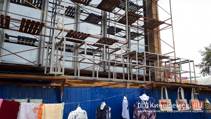 Главный универмаг Кинешмы приоткрыл новый фасад фото 2