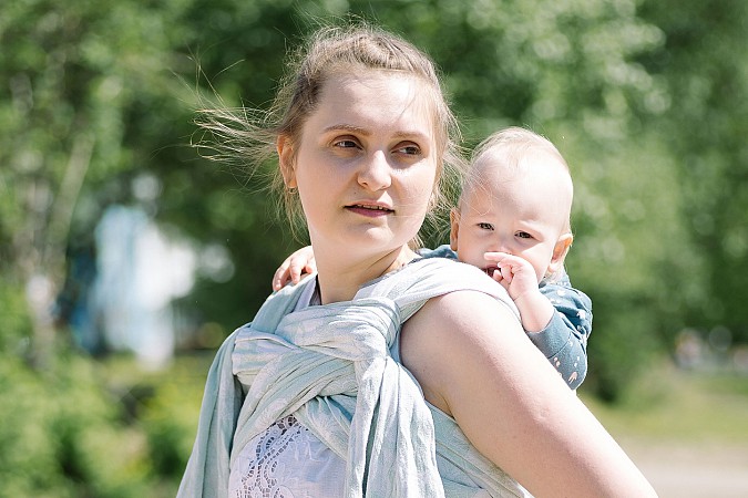 В Кинешме живет самая креативная «слингомама» фото 2