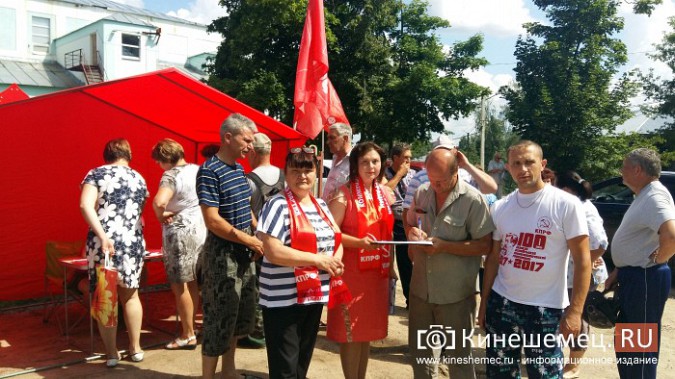 В выходные еще два города Ивановской области митинговали против пенсионной реформы фото 12