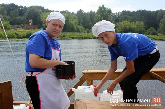 К Кинешме причалила парусная чердачная струга из Марий Эл фото 18