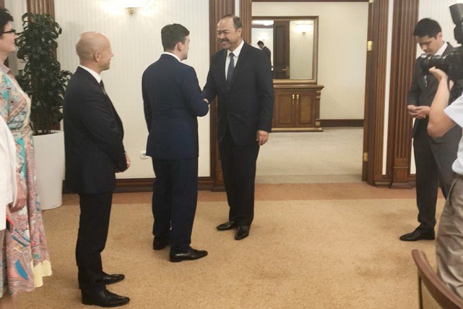 Станислав Воскресенский встретился с премьер-министром Узбекистана Абдуллой Ариповым фото 2