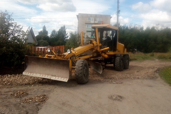 Кинешемцы продолжают за свой счет ремонтировать дороги в частном секторе фото 9