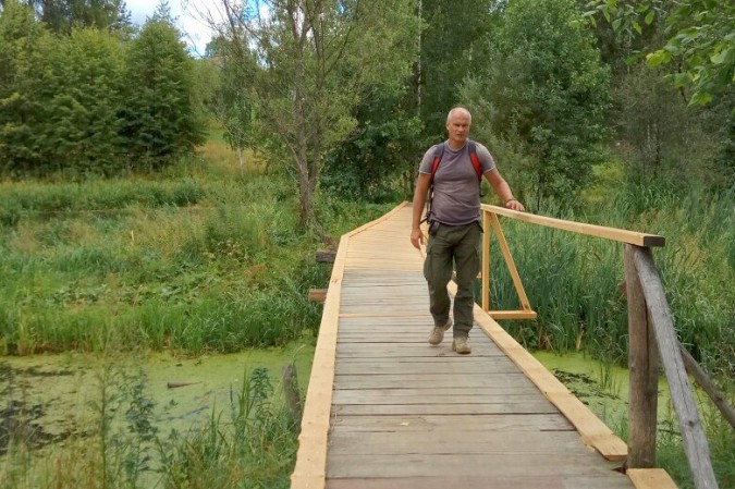 За 3 месяца калининградец прошел вдоль Волги от Астрахани до Кинешмы фото 11
