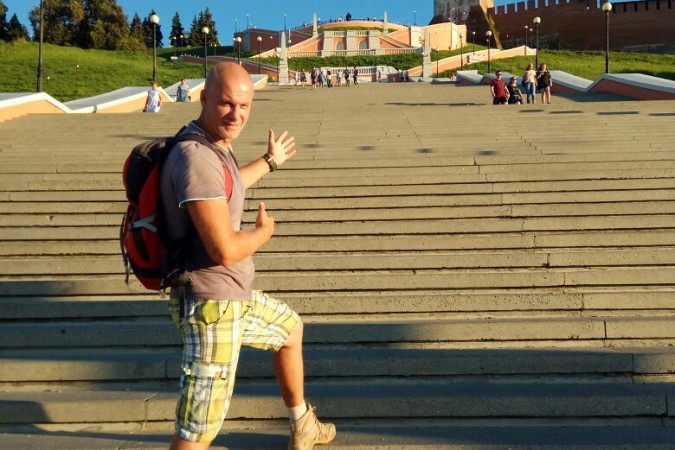 За 3 месяца калининградец прошел вдоль Волги от Астрахани до Кинешмы фото 13