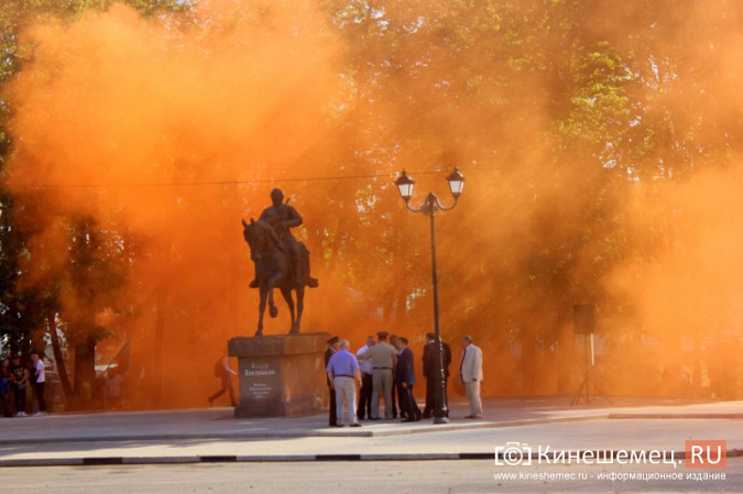 В центре Кинешмы «высадились» ивановские разведчики фото 26