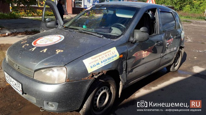 В Кинешме учебная машина угодила под колеса «МАЗа» фото 4