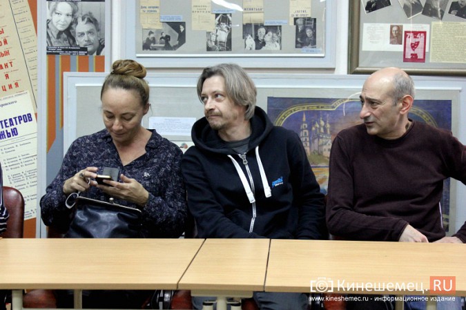 Артисты «Мастерской Фоменко» встретились с кинешемскими журналистами фото 3