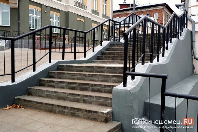 В центре Кинешмы завершается ремонт лестниц фото 3