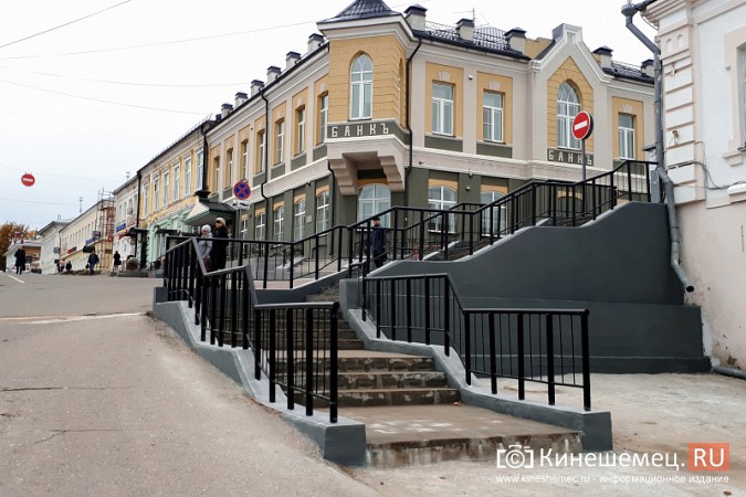 В центре Кинешмы завершается ремонт лестниц фото 2
