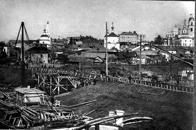 1904 год, с улицы Никольская