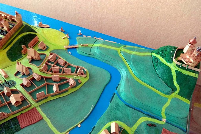 Переход через Кинешемку до поднятия «Большой Волги» (реконструкция)