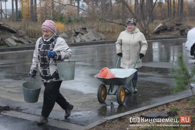 Некоторые кинешемцы забыли, что при благоустройстве дворов обязательно их участие фото 2