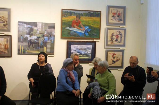 Кинешемцы встретились с художниками арт-объединения «Холст, масло» фото 9
