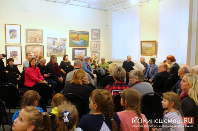 Кинешемцы встретились с художниками арт-объединения «Холст, масло» фото 15