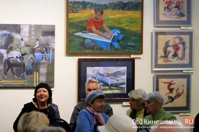 Кинешемцы встретились с художниками арт-объединения «Холст, масло» фото 13