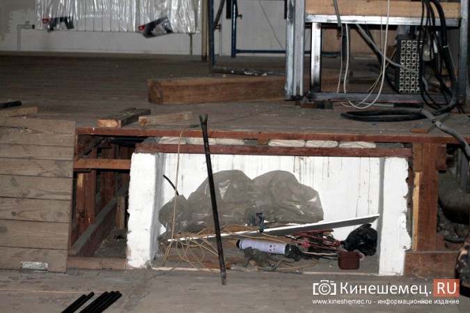 В кинешемском ГДК в самом разгаре ремонт зрительного зала фото 12