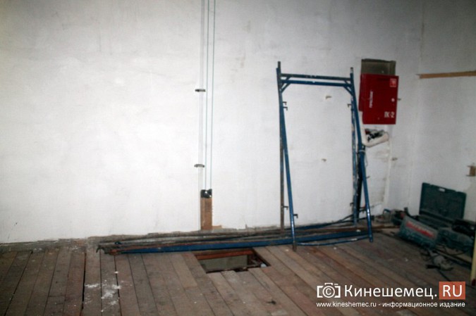 В кинешемском ГДК в самом разгаре ремонт зрительного зала фото 22