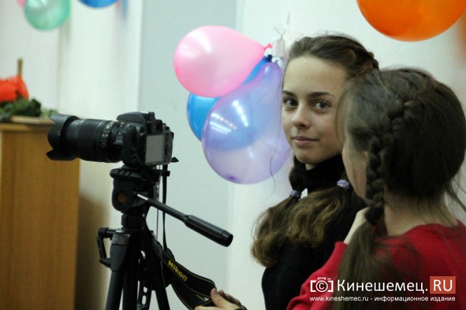 Юные кинешемцы встретились с актрисой Любовью Руденко фото 5