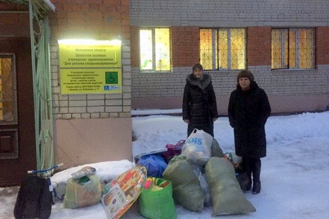 Сотрудники кинешемского детского сада №23 оказали помощь Ивановскому Дому ребенка фото 3