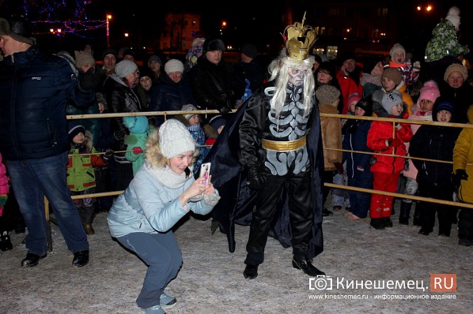 В Кинешме зажгли главную новогоднюю елку фото 20