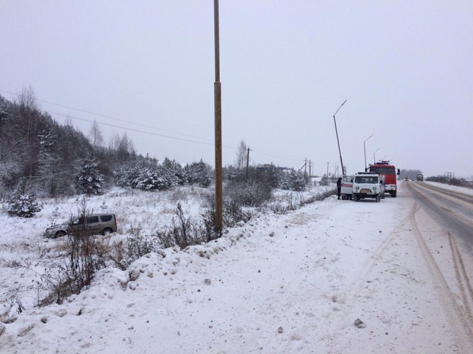 На трассе Ковров-Кинешма водитель угодил в кювет фото 2
