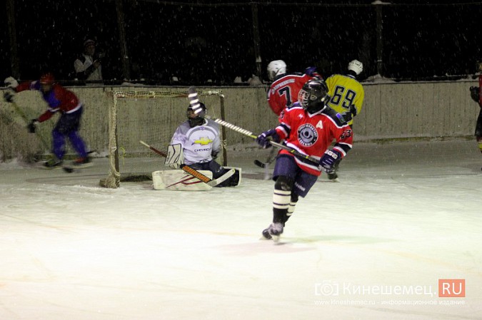 В хоккейном дерби Кинешмы забросили 25 шайб фото 12