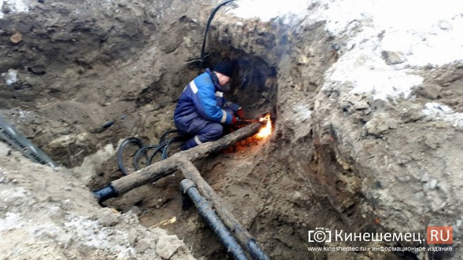 На улице Горького продолжаются ремонтные работы на газопроводе фото 2