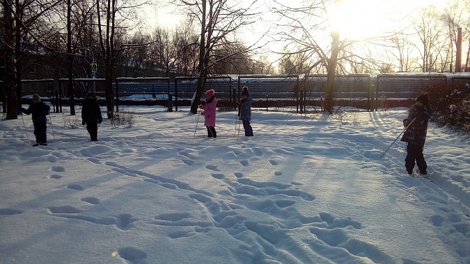 Маленькие кинешемцы предались зимним забавам фото 2
