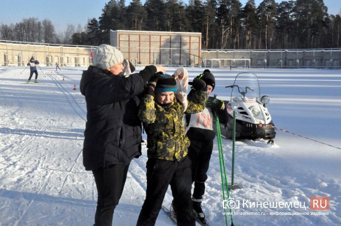 Школа №19 победила в командном первенстве Кинешмы по лыжным гонкам фото 8