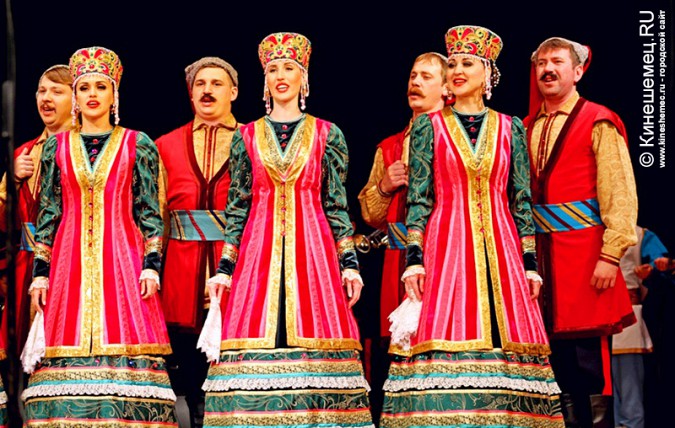 Донские казаки пели и плясали в Кинешме фото 7