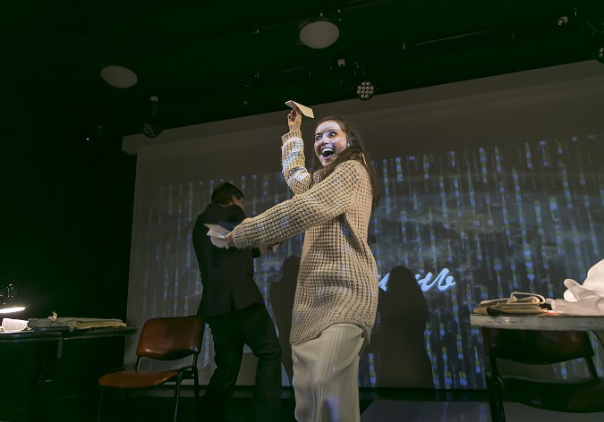 В Кинешемском театре премьера - «Письма любви» по  пьесе А. Герни фото 6