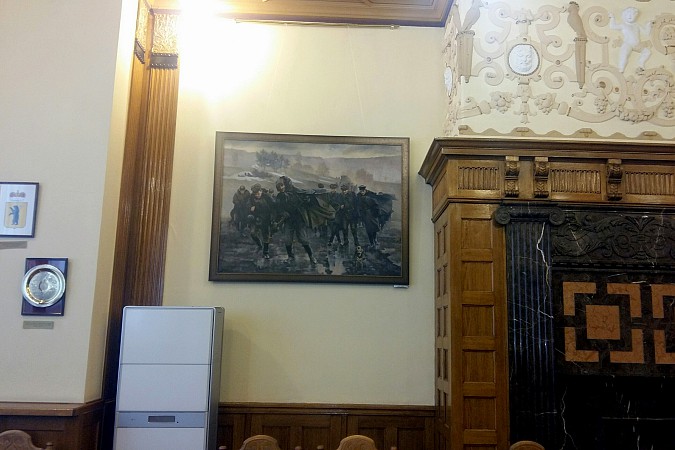 В Ивановской областной думе экспонируются картины кинешемской художницы фото 3