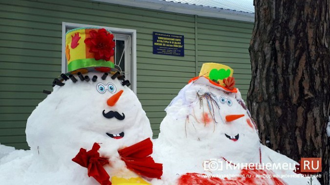 Битва снеговиков: в Кинешме прошел конкурс на лучшую скульптуру из снега фото 18