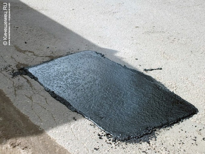 В Кинешме начали «жидкий» ремонт дорог фото 23