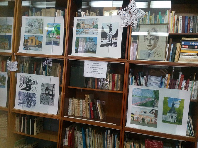 В библиотеке №2 открылась выставка работ ДХШ фото 3