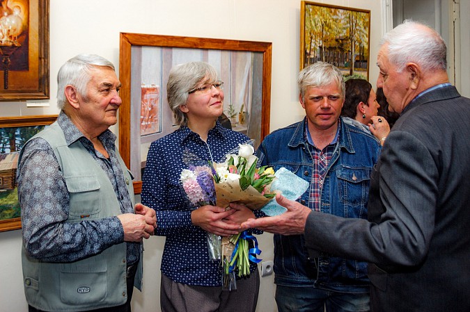 В Кинешме открылась юбилейная выставка Татьяны Уруевой-Смирновой фото 2