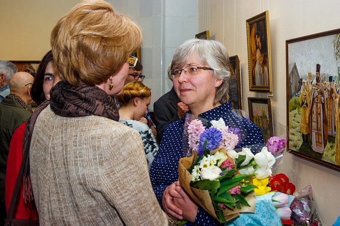 В Кинешме открылась юбилейная выставка Татьяны Уруевой-Смирновой фото 6