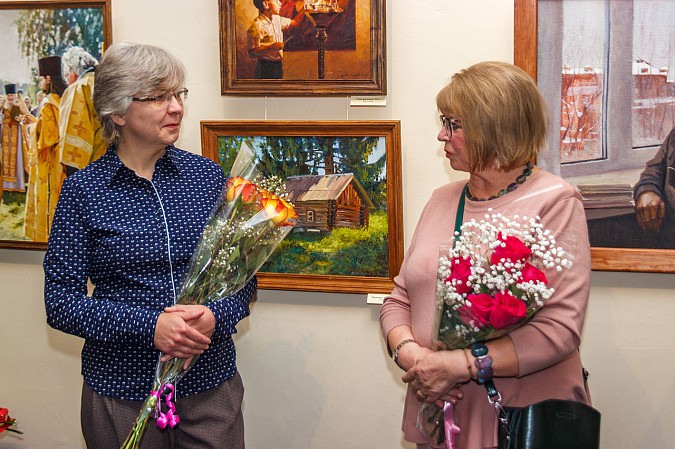 В Кинешме открылась юбилейная выставка Татьяны Уруевой-Смирновой фото 3