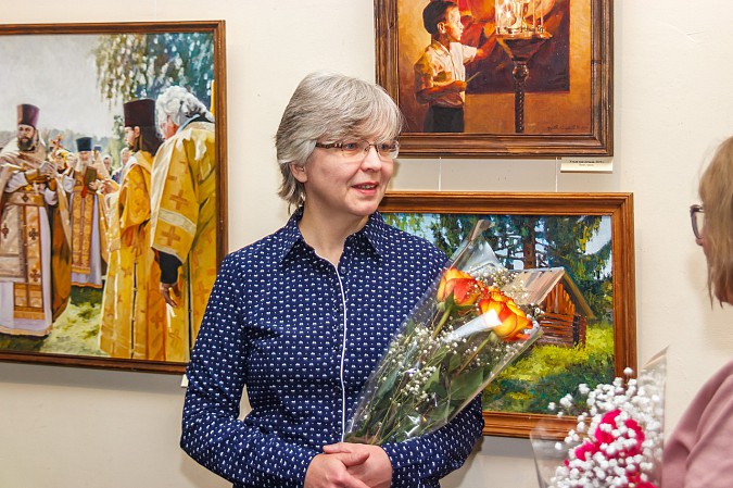 В Кинешме открылась юбилейная выставка Татьяны Уруевой-Смирновой фото 9