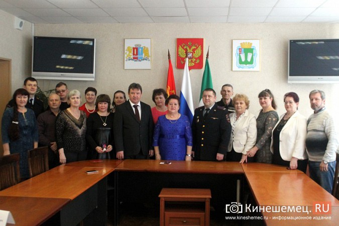 В Кинешме чествовали народных дружинников фото 19