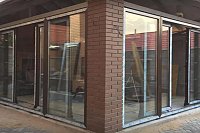 Остекление зданий окнами ПВХ