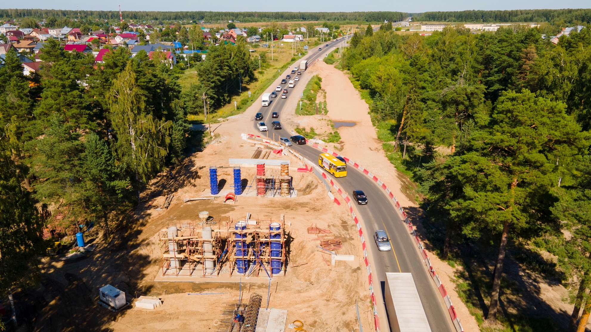 С 17 августа на въезде в Иваново со стороны Кинешмы изменится схема движения транспорта