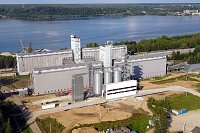Под Кинешмой у Волги построили новый зерносушильный комплекс