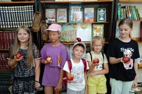 В библиотеке №2 вспомнили традиции Яблочного Спаса