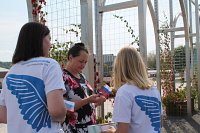 В Кинешме провели патриотическую акцию «Российский триколор»